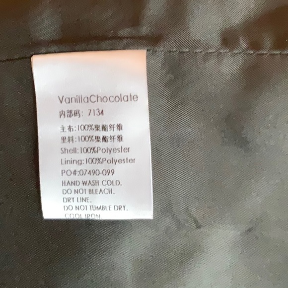 Vanilla Chocolate Dress Coat - Picture 10 of 11